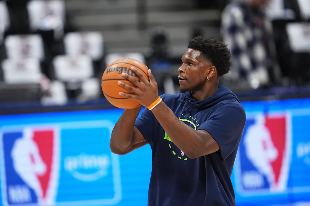 Anthony Edwards (knee) cleared for Nuggets-Timberwolves Fixture 1 observed today