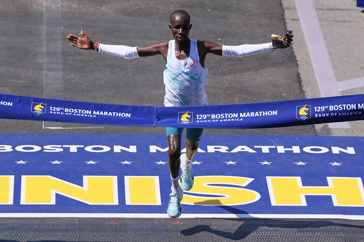 John Korir repeats as men's Boston Marathon champ hits headlines