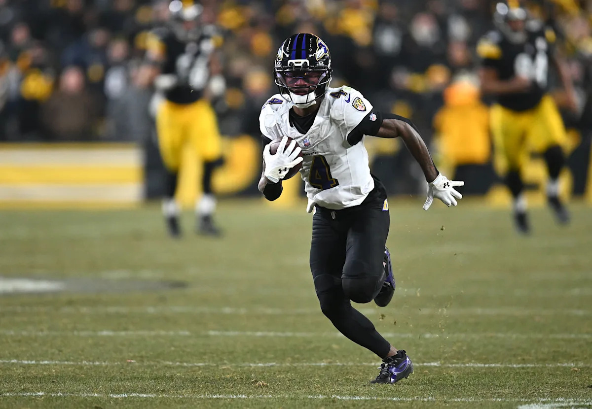 Ravens reportedly pick up 5th-year option on Pro Bowl wideout Zay Flowers observed today