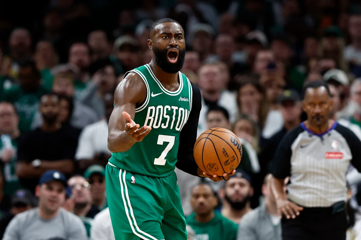 Jaylen Brown fined again by NBA for latest ref complaints from Celtics' Tilt 7 loss
