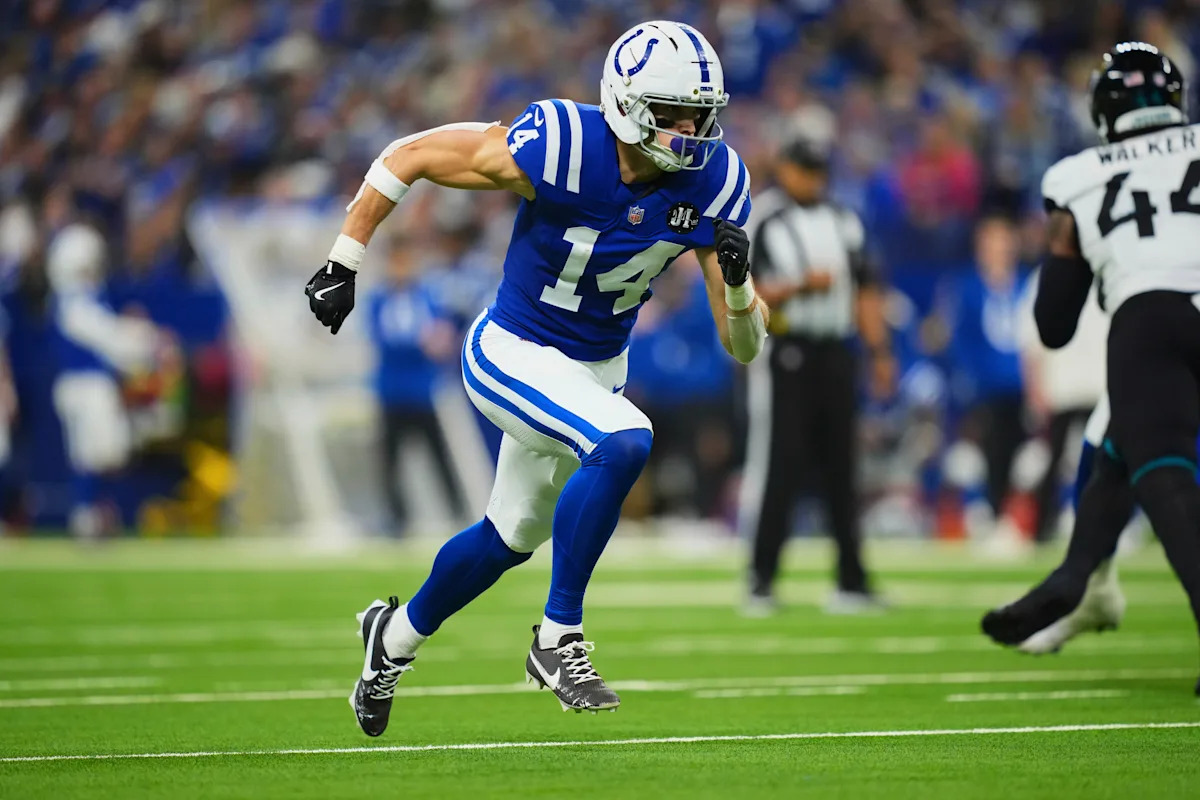 Colts WR Alec Pierce out 3 months after recent ankle surgery observed today