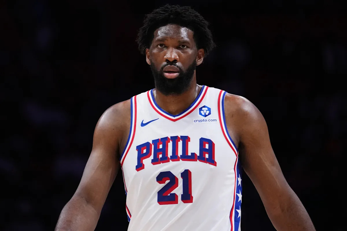 Embiid participates in parts of practice -- listed as 'doubtful' for Game 3 observed today
