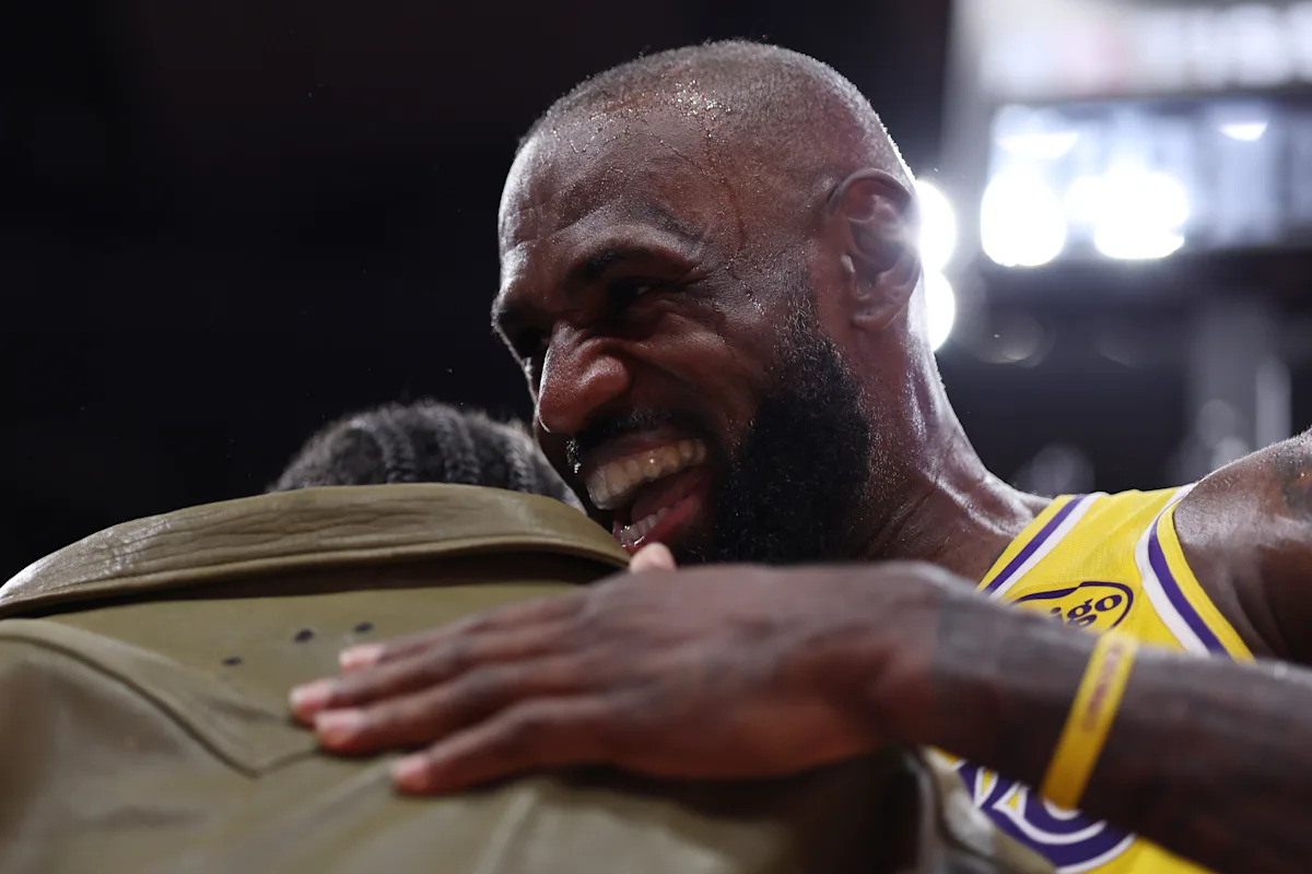 LeBron James jokes about run-in with Is slated to Anderson Jr. during Showdown 6 win in Houston  'That's my fourth child' hits headlines