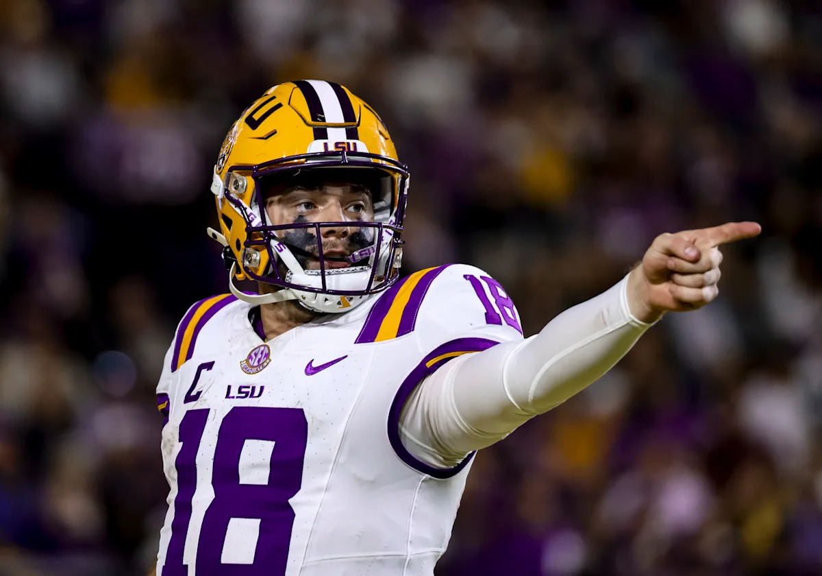 LSU QB Garrett Nussmeier selected by Chiefs in 7th round