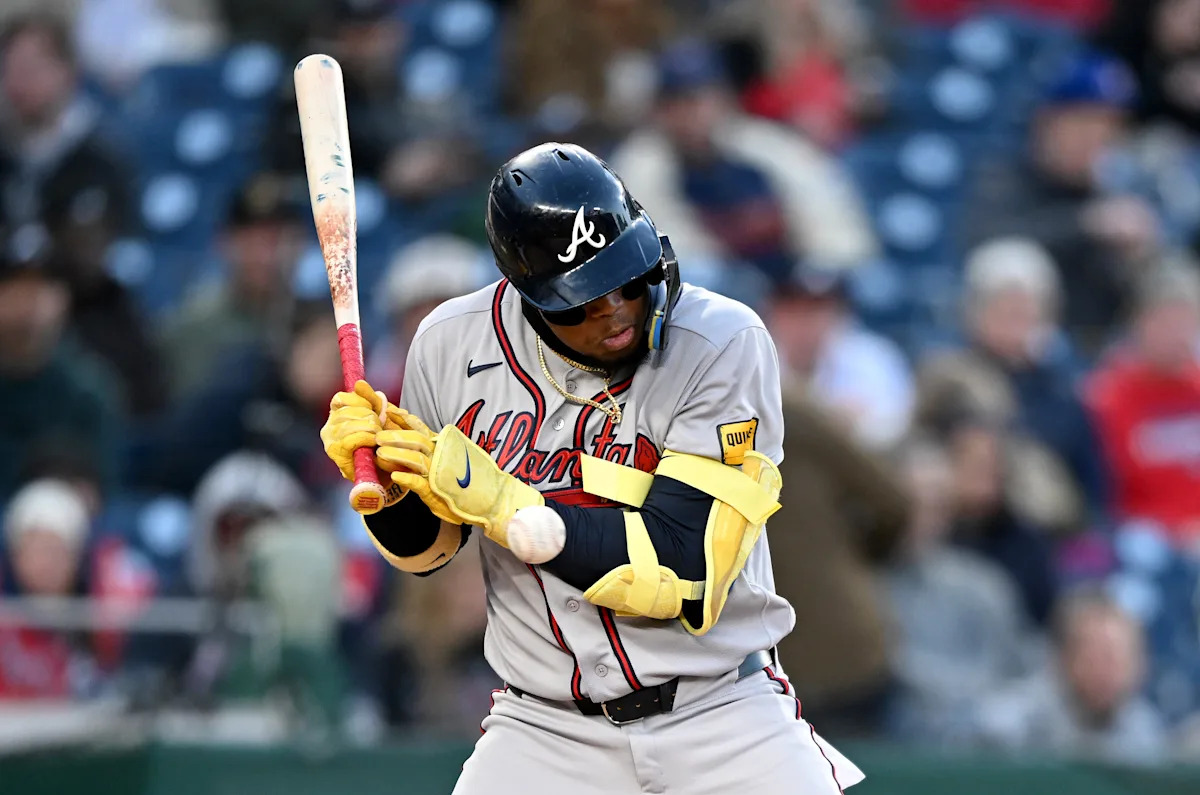 Braves All-Star Ronald Acuña Jr. leaves Battle after Departed hand Sank by pitch making waves