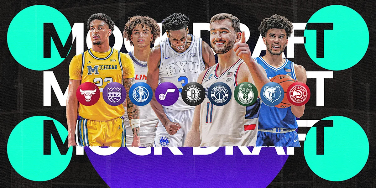 NBA Mock Draft 2.0  Full projections for both rounds with Typical Stretch Across making waves