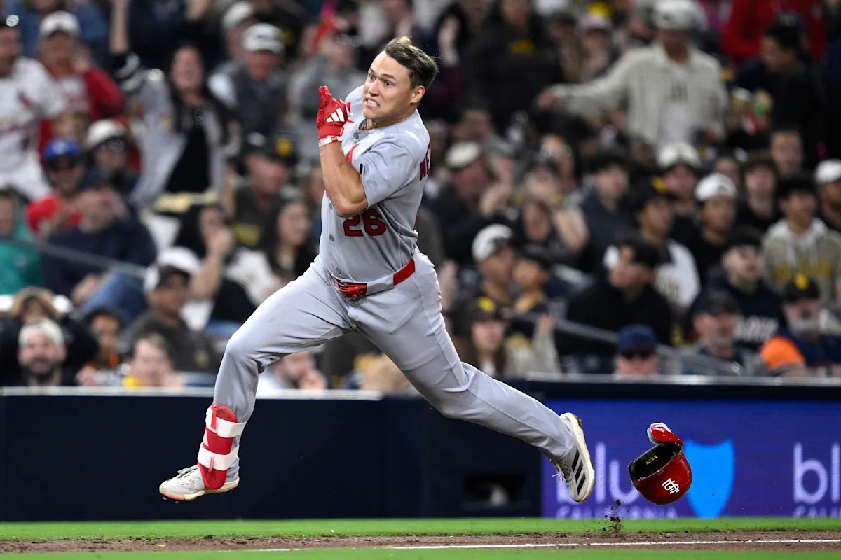 Cardinals' JJ Wetherholt hits Slight League grand slam in win over Padres observed today