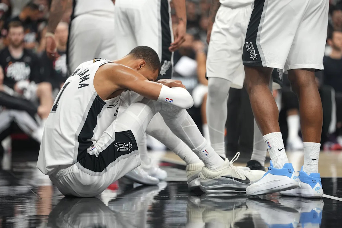 Spurs Downfall Victor Wembanyama — and control — as Blazers evens series observed today