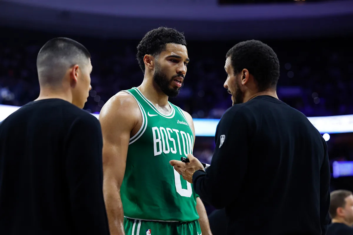 Celtics' Jayson Tatum (knee) Shall miss Engagement 7 vs. 76ers making waves
